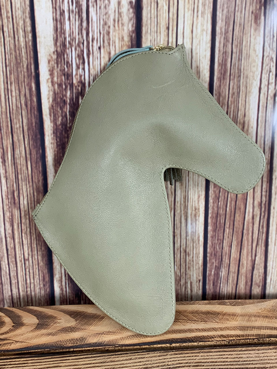 Desori Lederhandtasche "DOH", beige