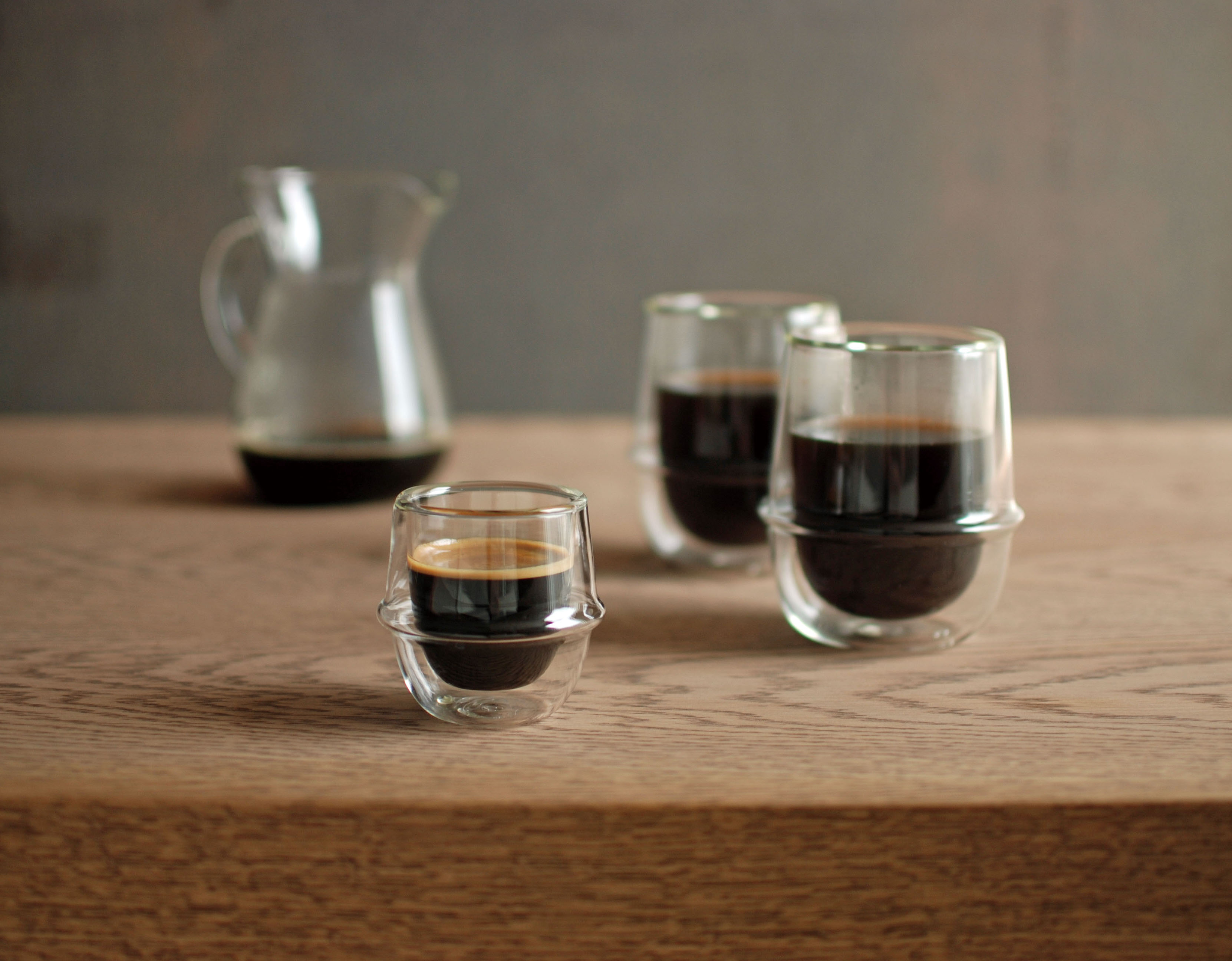 KRONOS doppelwandiges Kaffeeglas