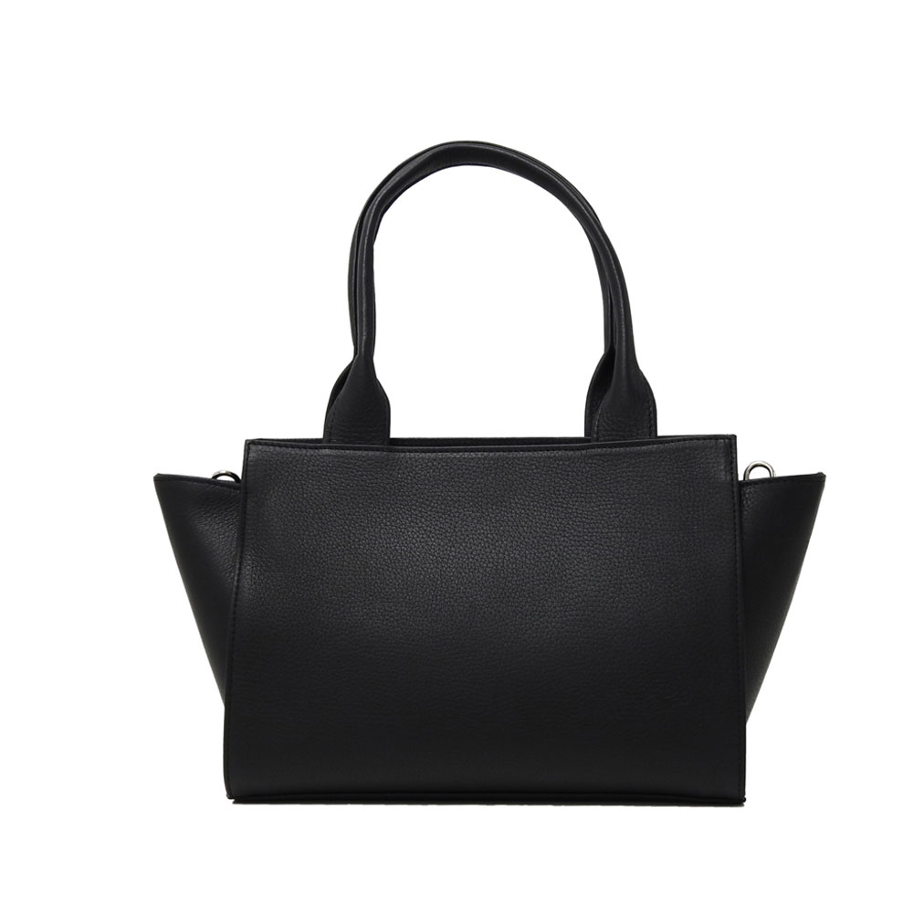Desori Lederhandtasche "PAPRIKA FRINGES" in schwarz