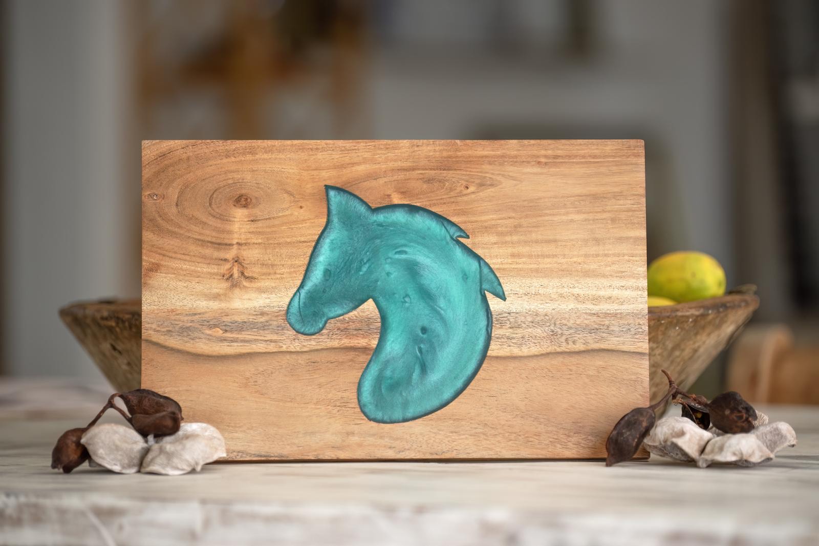 Holzbrett "Horse"