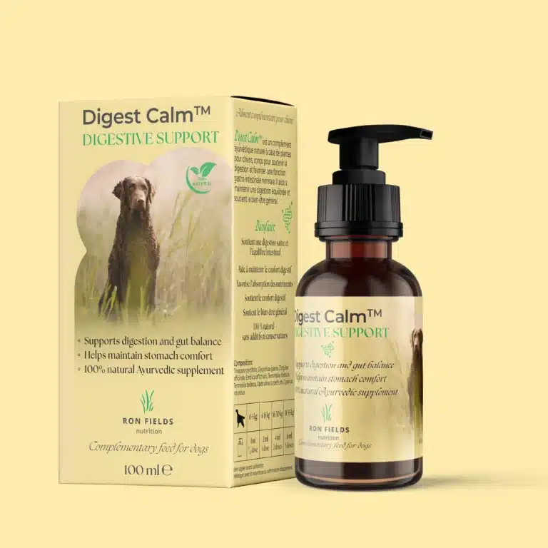 Digest Calm - Natürliche ayurvedische Verdauungshilfe für Hunde