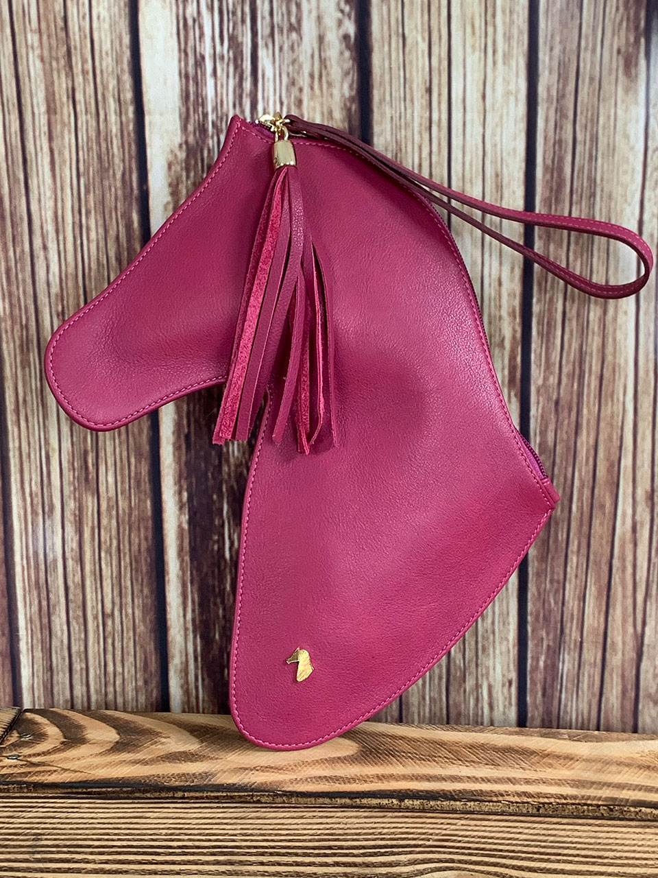 Desori Lederhandtasche "DOH", pink