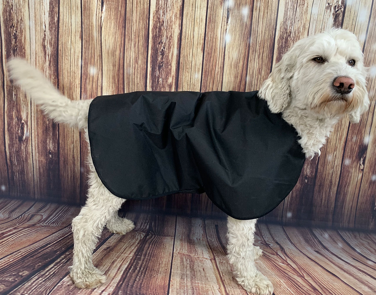 Be Balanced Schwarze Hundetherapiedecke mit Magneten