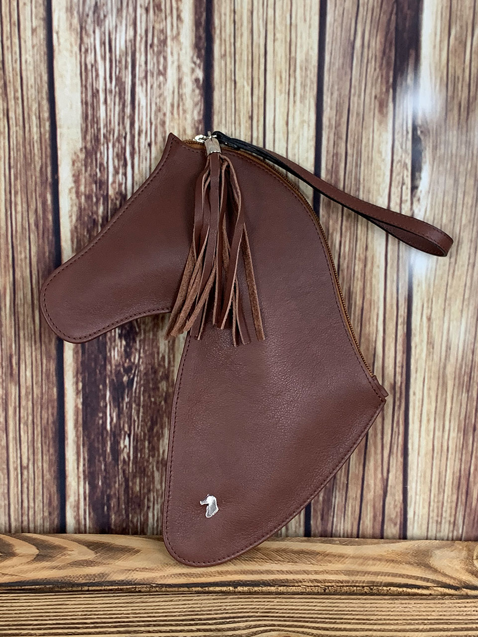 Desori Lederhandtasche "DOH", braun